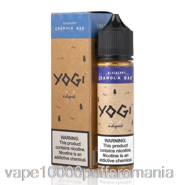 Baton Granola Vape Romania Afine - E-lichid Yogi - 60ml 0mg